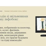 Інфобокс щодо взаємодії з людьми, які пережили полон, тортури, ізоляцію та сексуальне насильство
